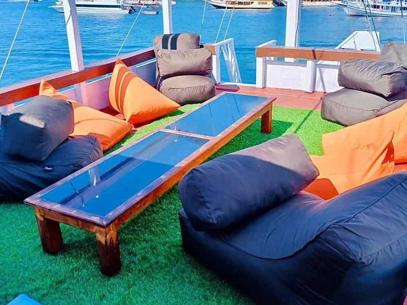 Roof deck – King Cirox 2 Phinisi